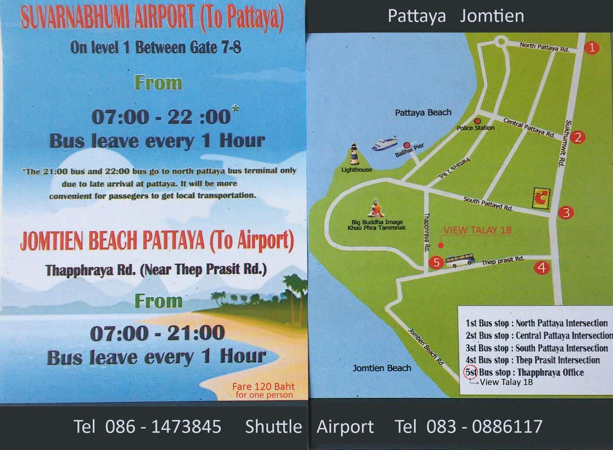 View Talay 2 Suite Apartments Джомтьен Экстерьер фото